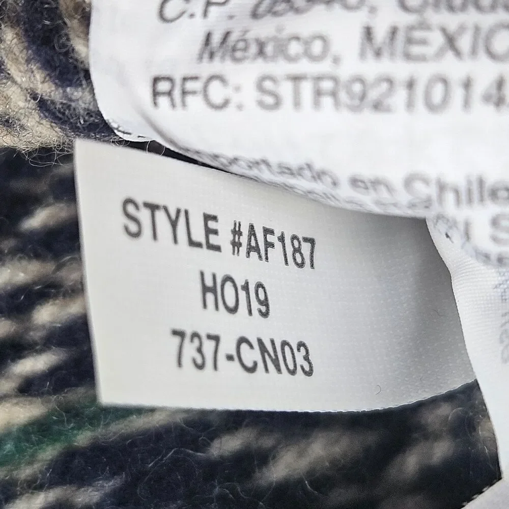 J Crew Fair Isle Sweater Mens Medium Lambswool Blend Multicolor Crewneck Nordic